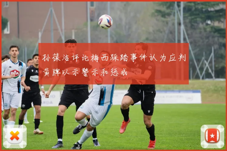 孙葆洁评论梅西踩踏事件认为应判黄牌以示警示和惩戒